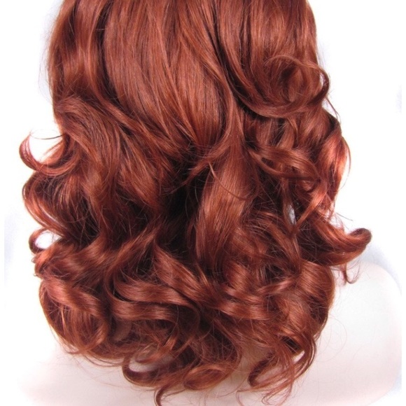 ♥️SCARLETT 16” AUBURN RED LACE FRONT WIG *NWT*♥️